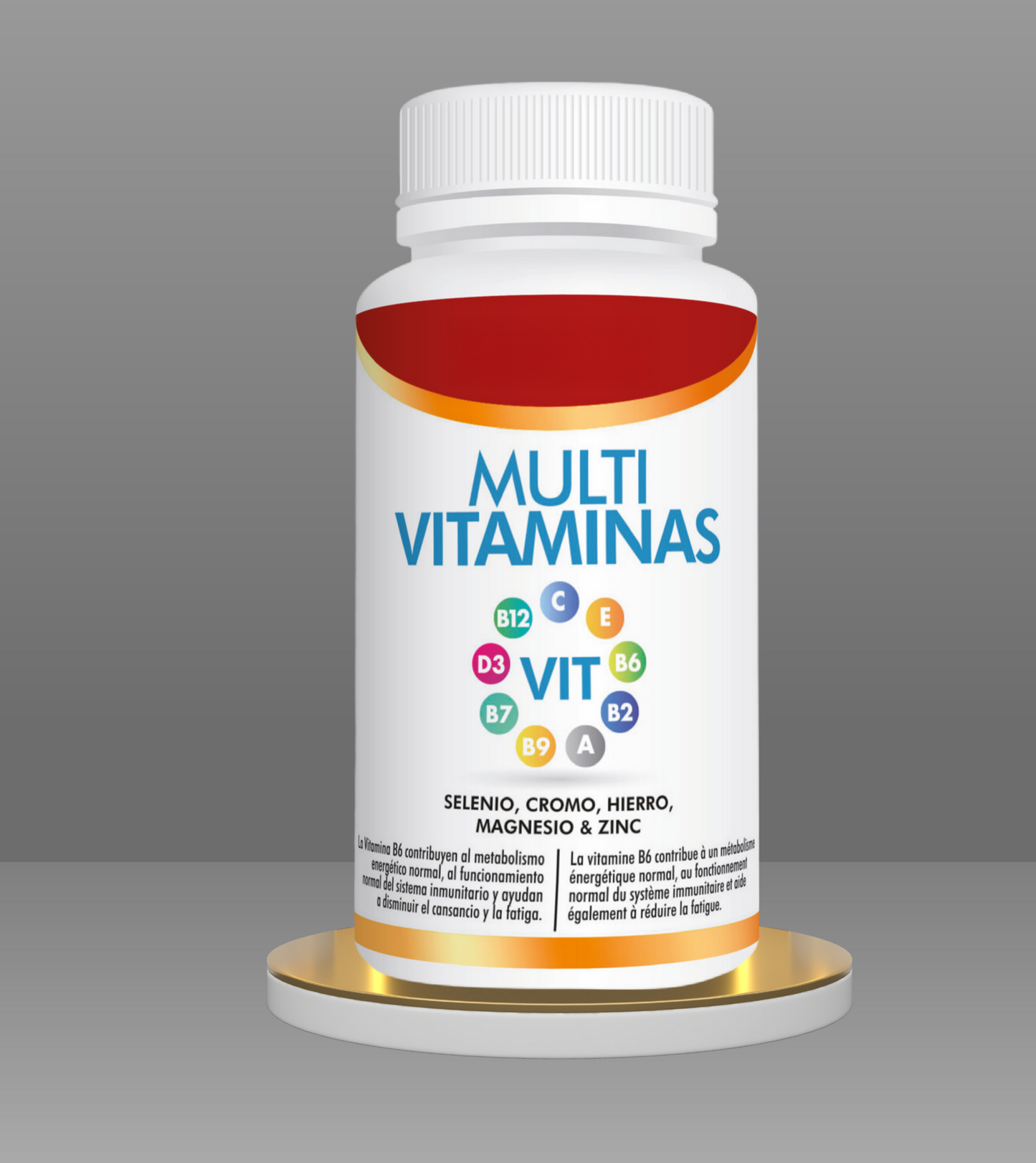 Multivitaminas 60 Cápsulas – Energía, Inmunidad y Bienestar