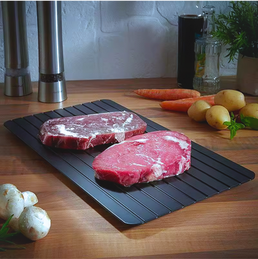 Tabla de descongelación rápida de alimentos – sin electricidad